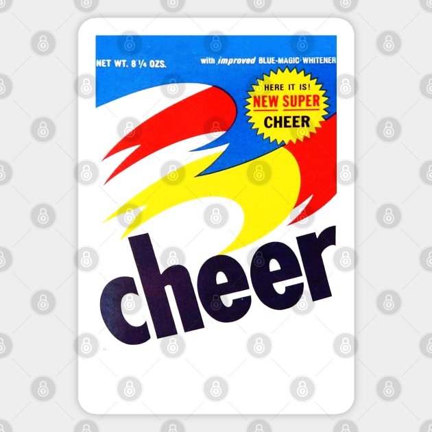 Blue Cheer - New Super Cheer Magnet by offsetvinylfilm